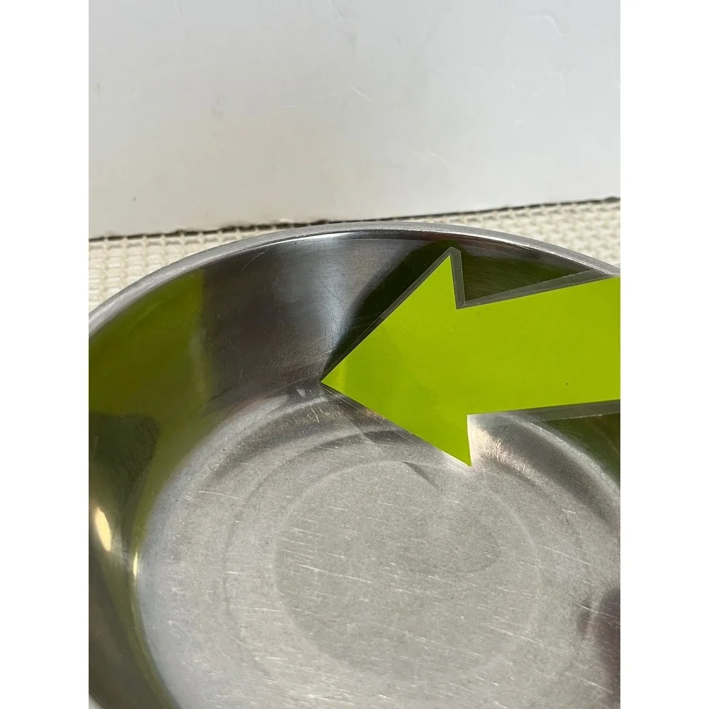 The Masters Tournament Pet Bowl Stainless Steel Melamine
